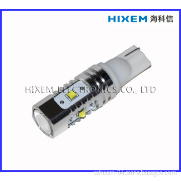High Power Car LED Light T10 25W with 5PCS CREE LED, 450lm, Super Bright